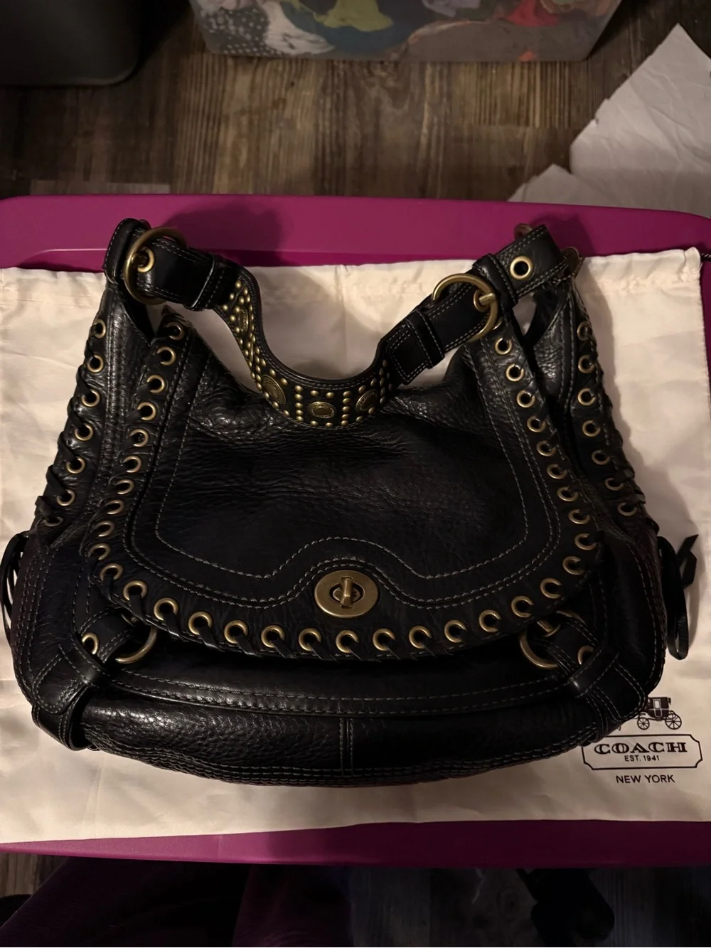 COACH RARE Ltd Ed. Chelsea Abbey Hobo